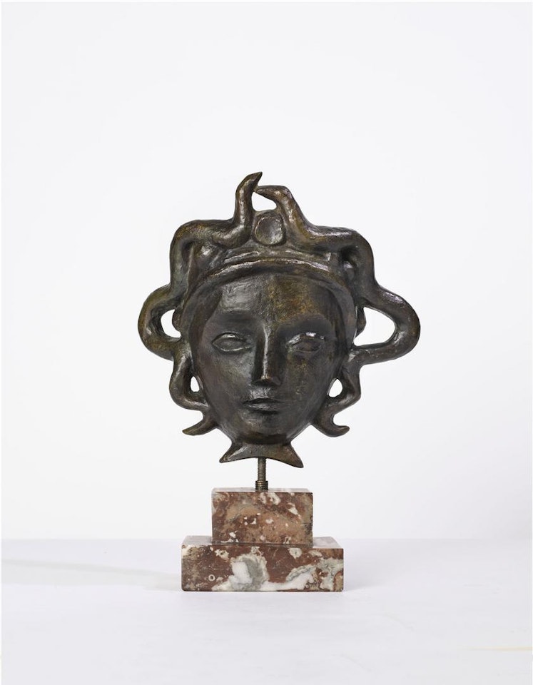 Applique, modèle "Masque aux serpents" by Alberto Giacometti