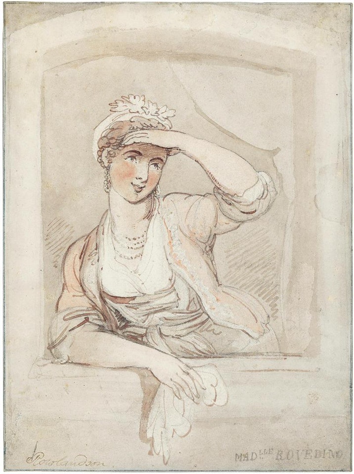 Mlle. Bovedino by Thomas Rowlandson