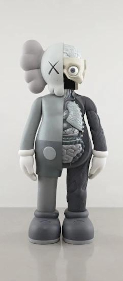 FOUR FOOT DISSECTED COMPANION (Grey) by Kaws