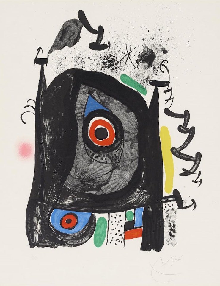 Le Pelerin de Compostelle by Joan Miró