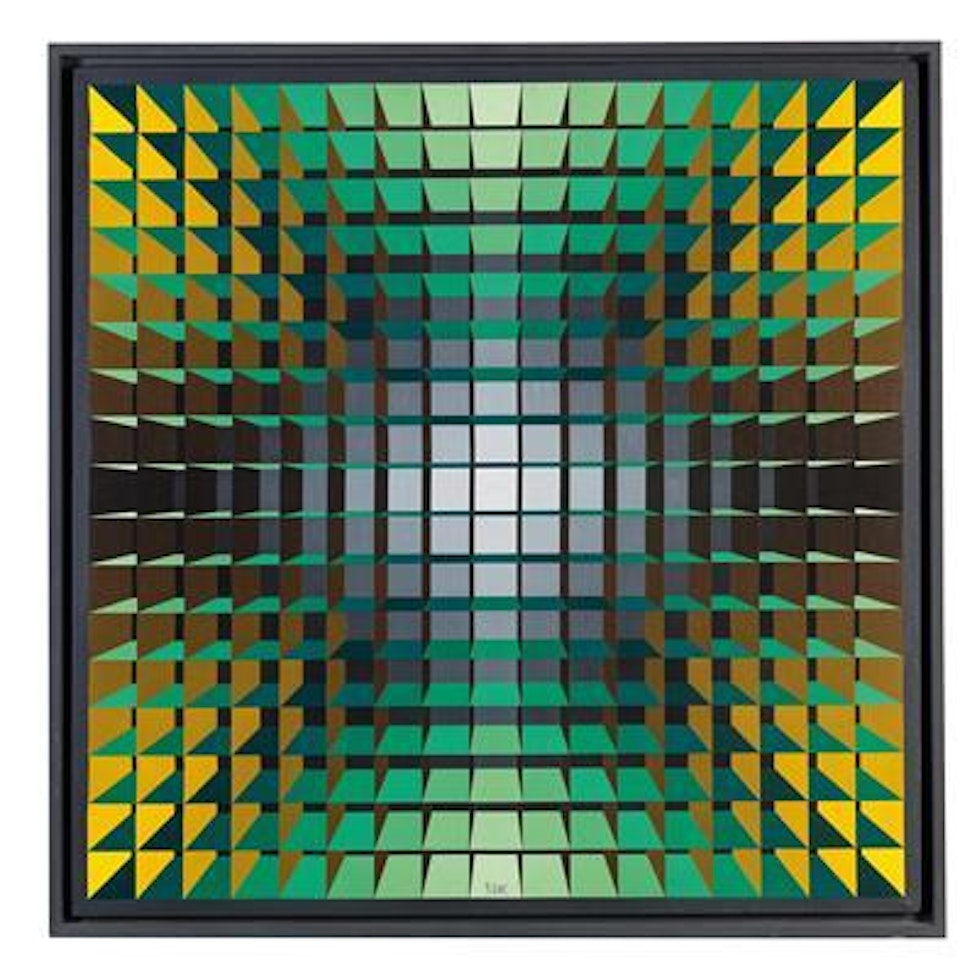 Structure Ambigue Cristal by Jean-Pierre Yvaral