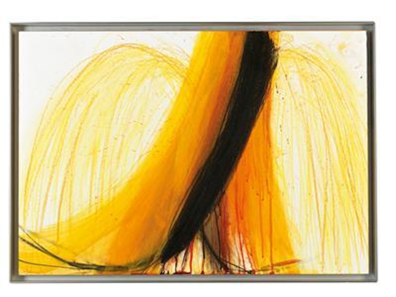 "Black Angel" by Arnulf Rainer