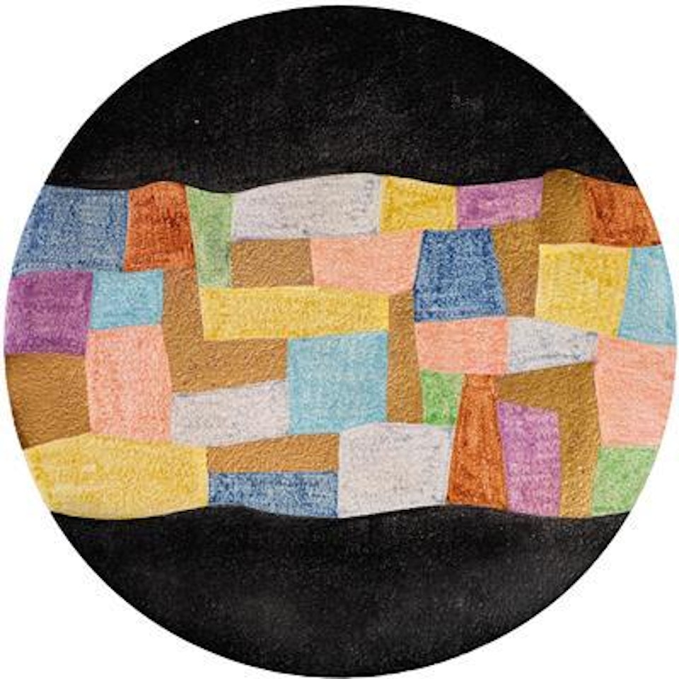 Untitled  Stamp 'Baldelli Italy' on the reverse inscription BU 49 on the reverse by Alberto Burri