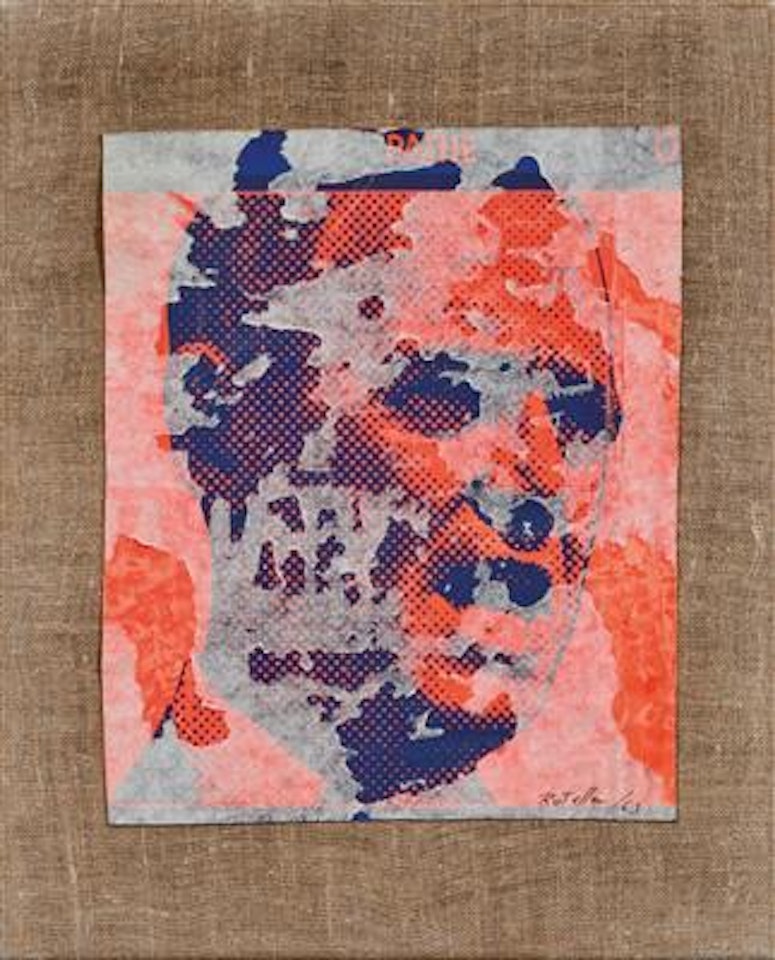 Testa by Mimmo Rotella