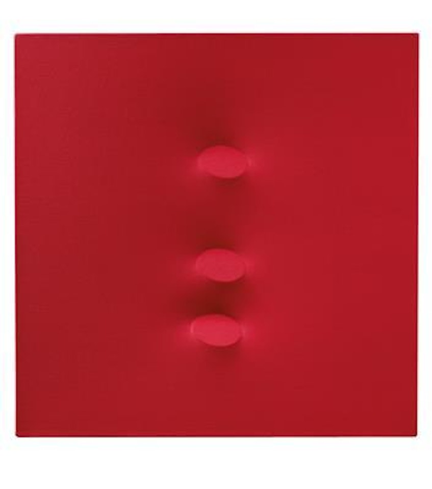 3 ovali rossi by Turi Simeti
