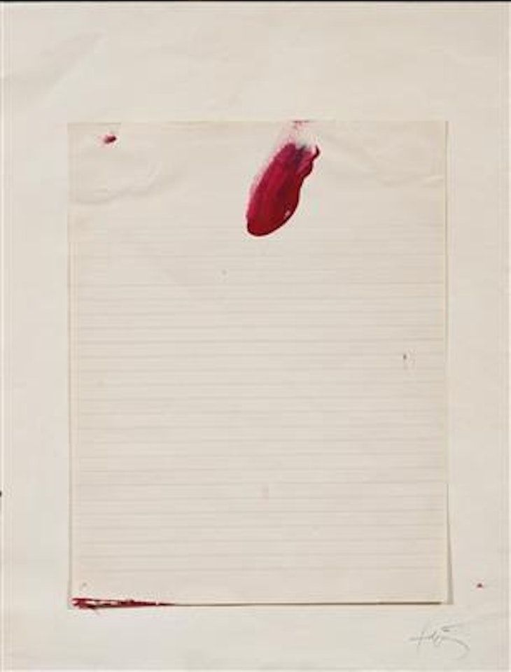 Untitled by Antoni Tapies