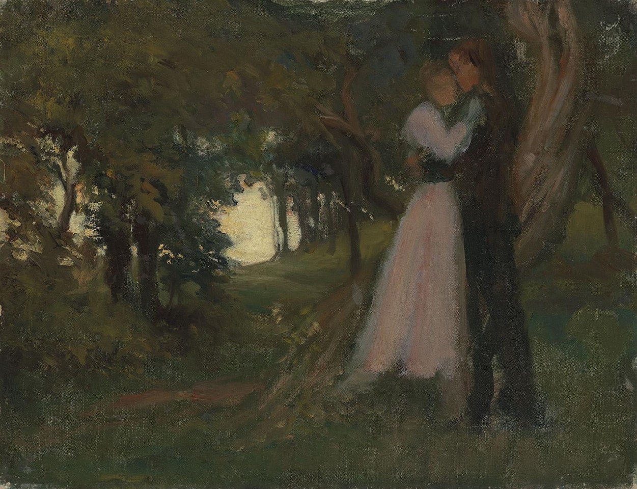 Förstudie till 'Sorg' by Albert Edelfelt