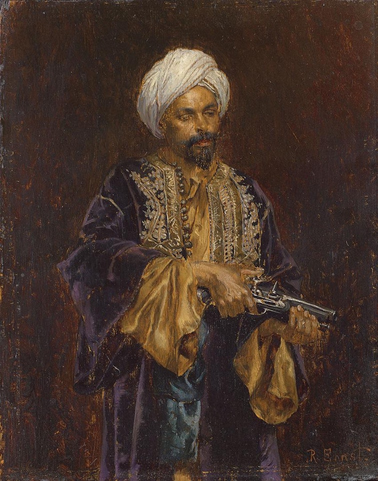 The pistol by Rudolf Ernst