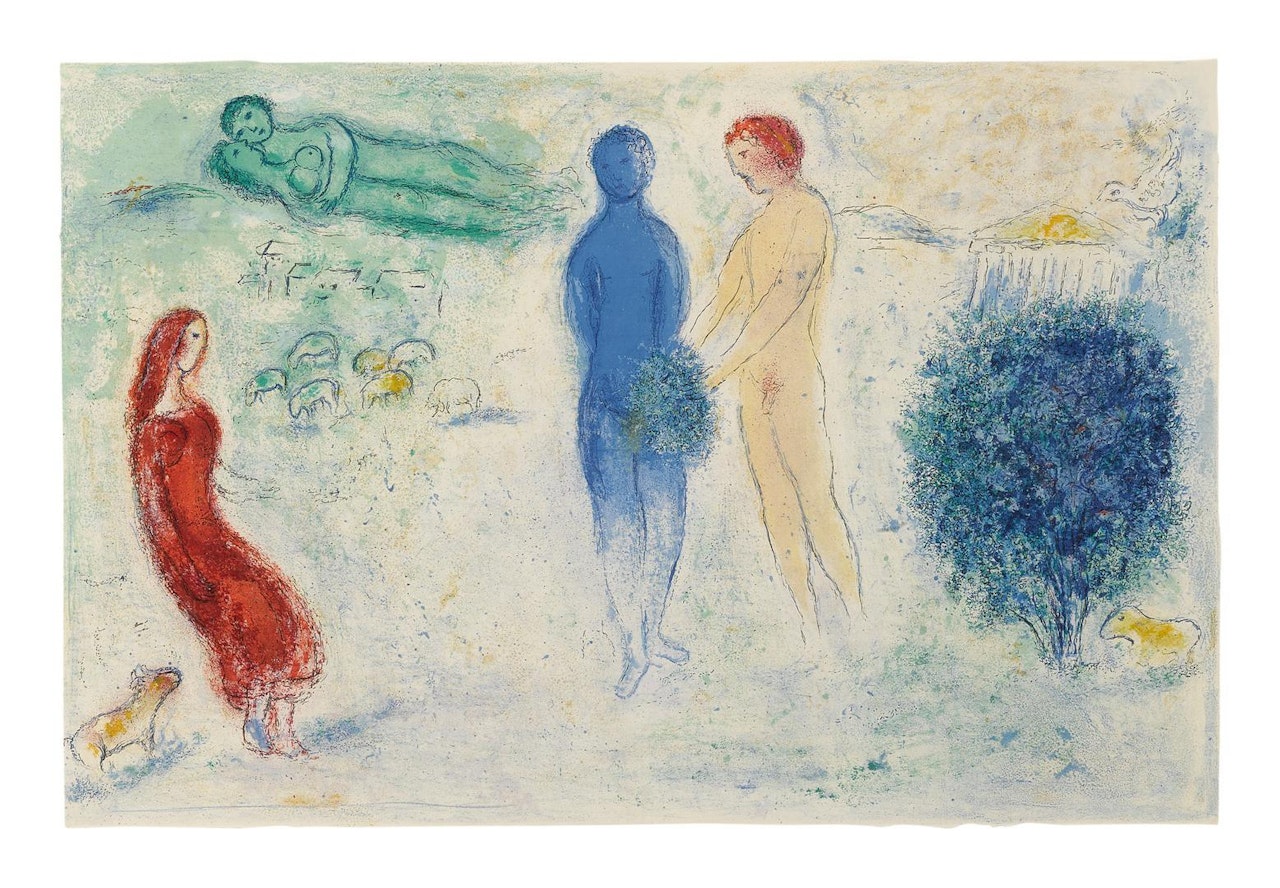 CHLOE'S JUDGEMENT (M. 315; SEE C. BKS. 46) by Marc Chagall