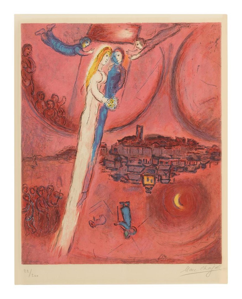 THE SONG OF SONGS (M. CS 47) by Marc Chagall