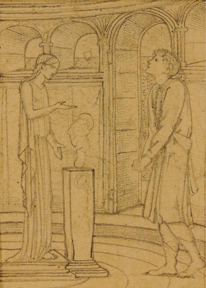 STUDIES FOR THE STORY OF PSYCHE by Edward Coley Burne-Jones