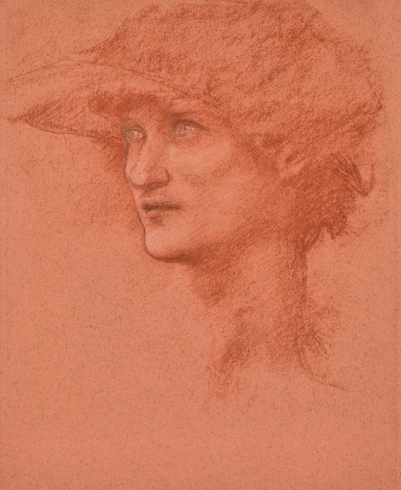 STUDY FOR THE CALL OF PERSEUS by Edward Coley Burne-Jones