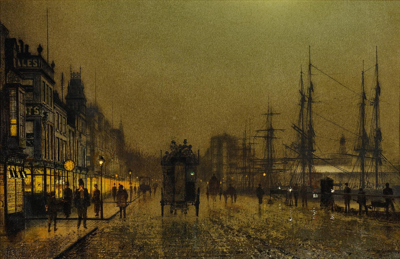 GLASGOW by John Atkinson Grimshaw