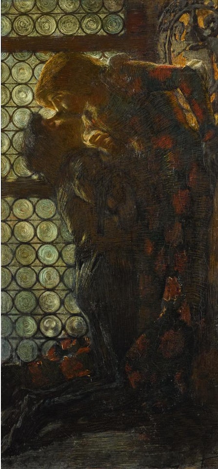 The Kiss by Gaetano Previati