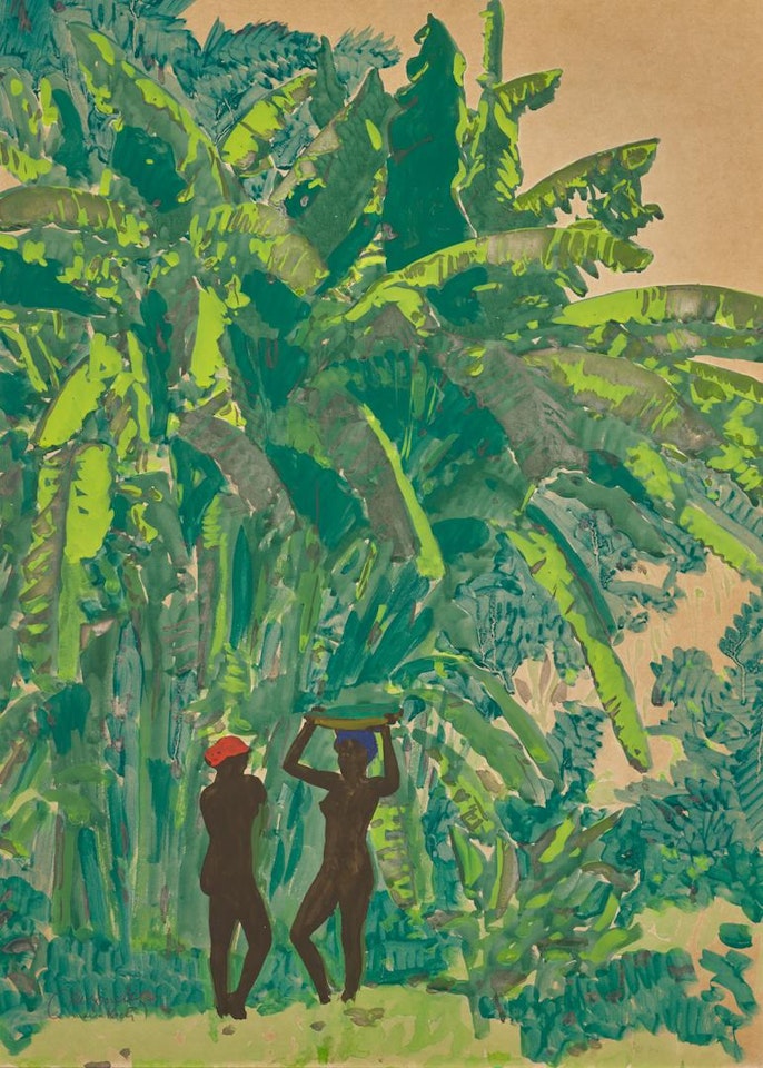 In the Majorelle Gardens, Marrakech by Jacques Majorelle