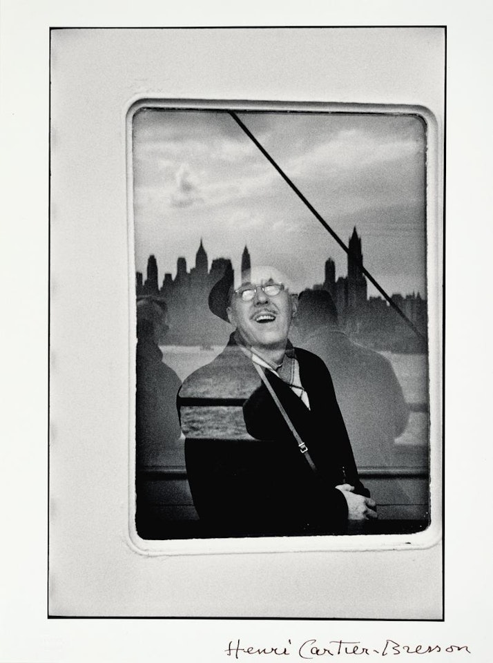 Transatlantic Liner Arriving in the Harbour, New York City, 1959 by Henri Cartier-Bresson