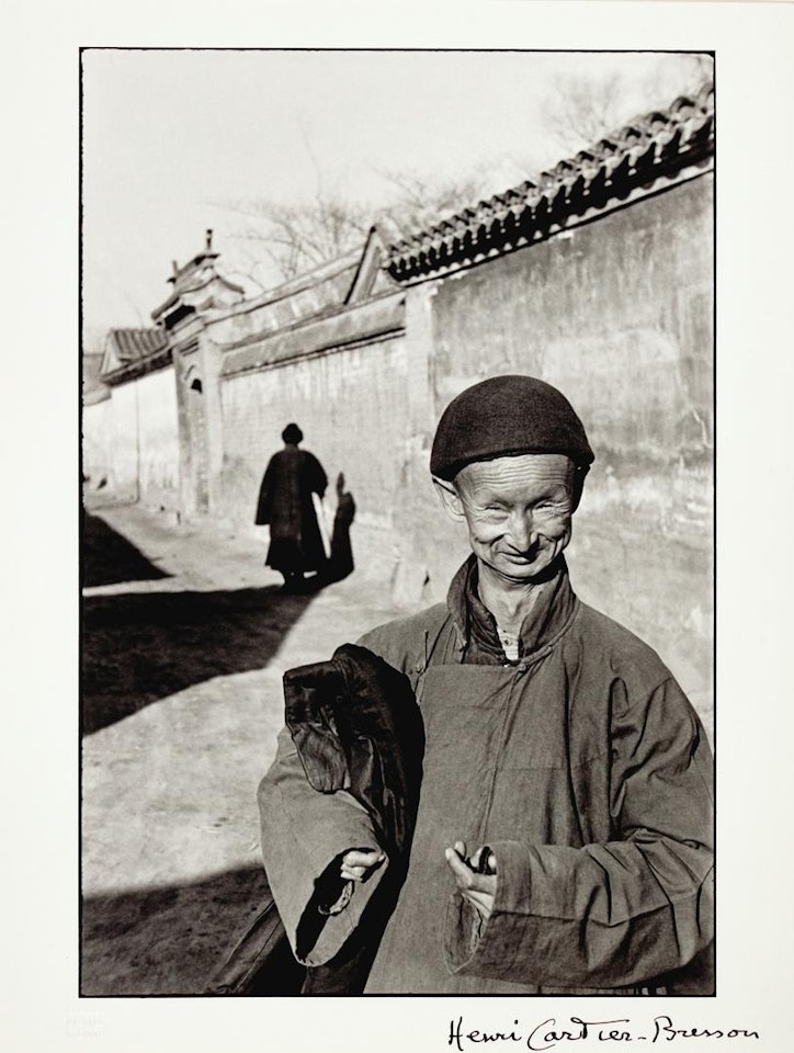 Eunuch of the Imperial Court of the Last Dynasty, Peking, 1949 by Henri Cartier-Bresson