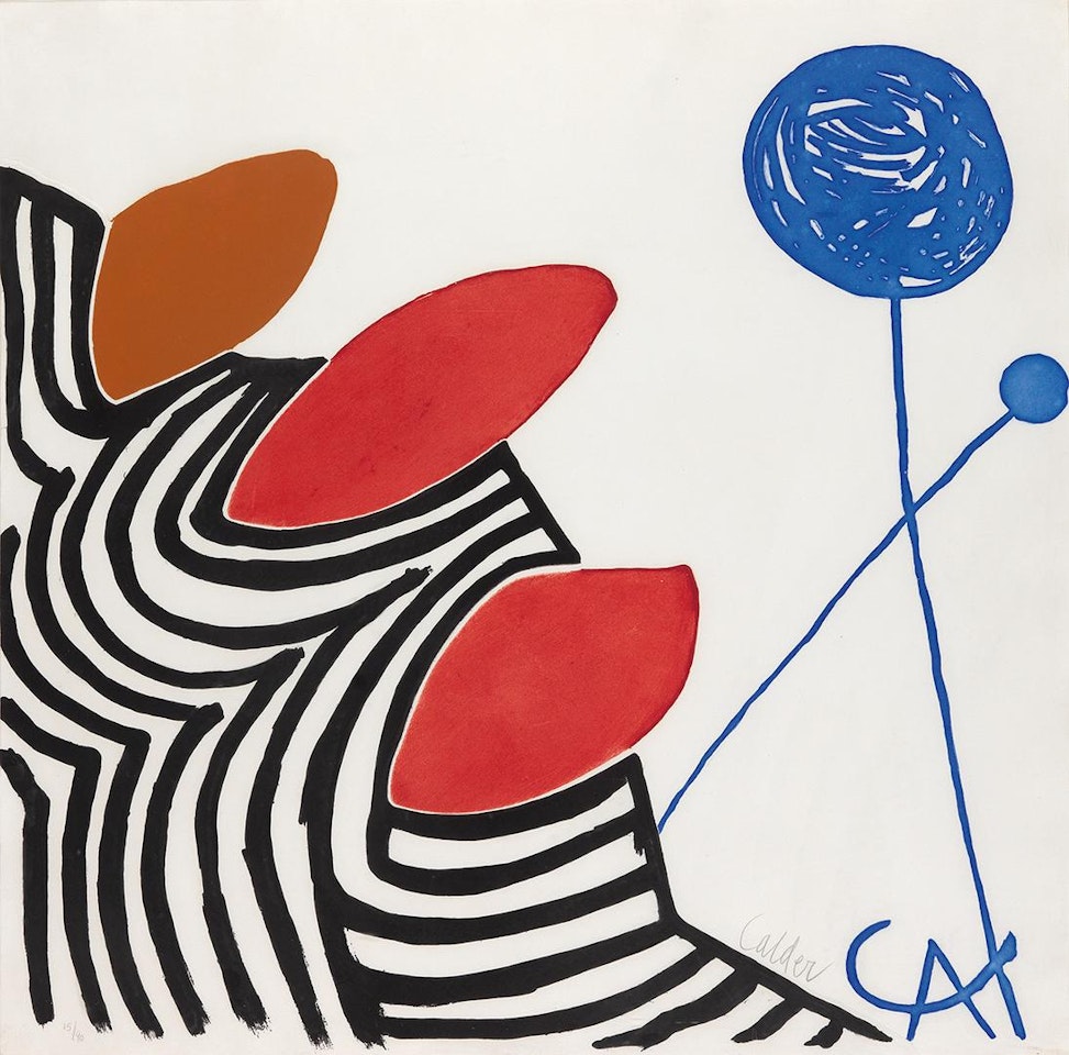 Presenza Grafica by Alexander Calder