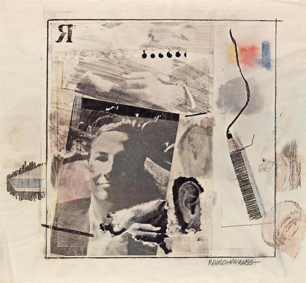 Dwan Gallery Poster by Robert Rauschenberg