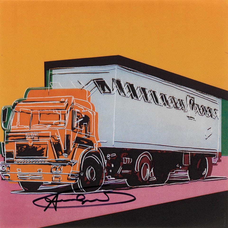 Trucks Invitation by After Andy Warhol