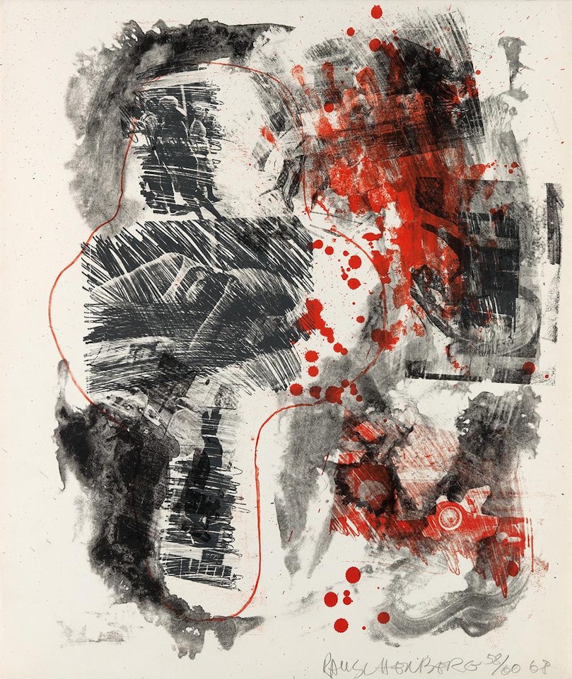 Love-Zone (reels [b + C]) by Robert Rauschenberg