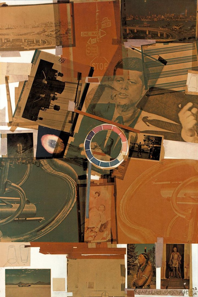 Core Poster. by Robert Rauschenberg