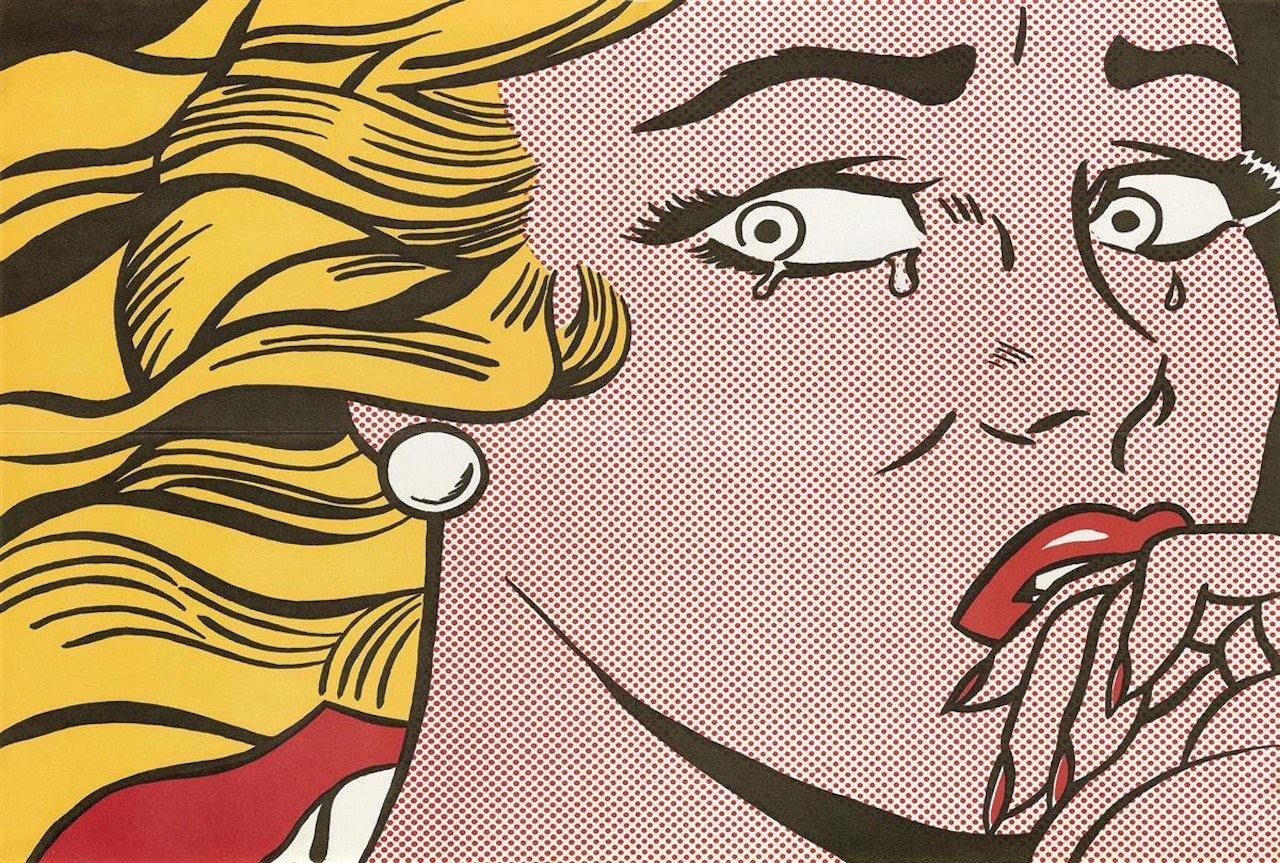 Crying Girl Poster by Roy Lichtenstein