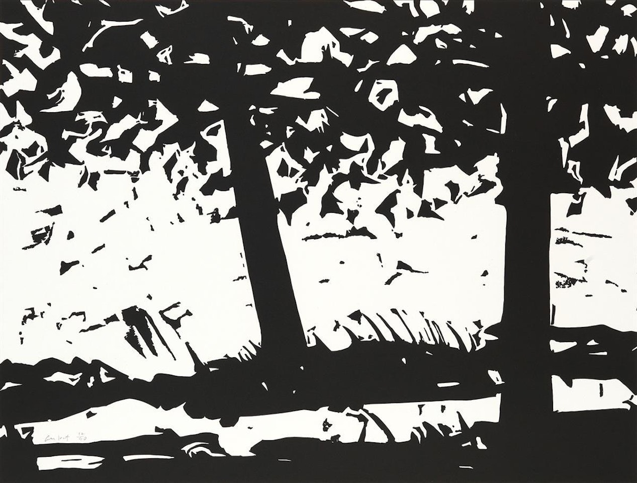 Maine Woods 1 by Alex Katz