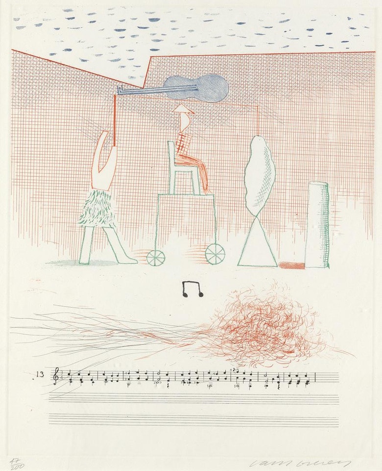 Parade by David Hockney