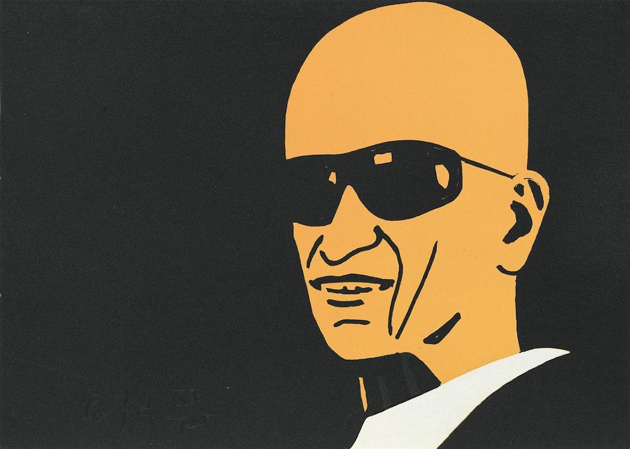 Alex by Alex Katz