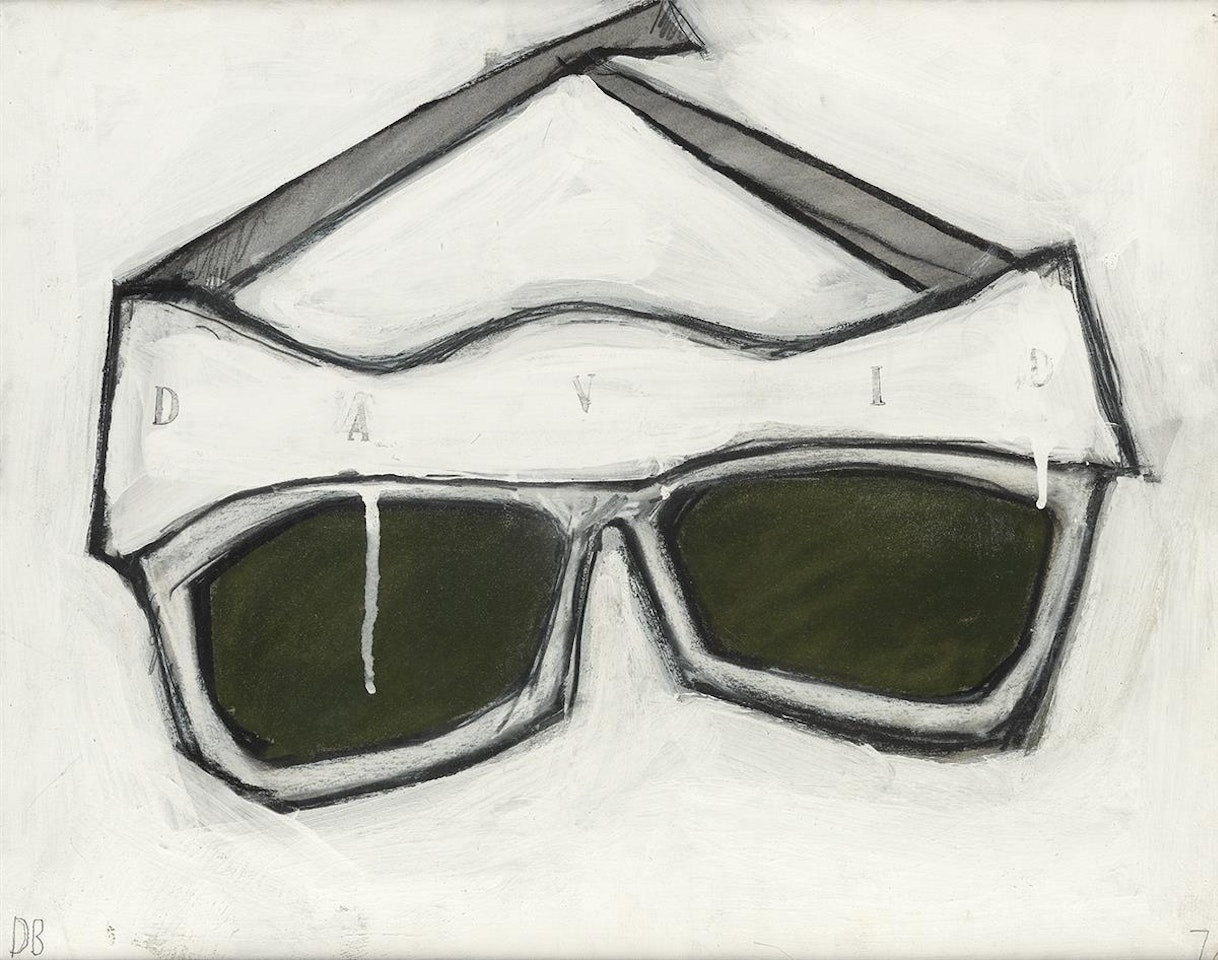 Sunglasses (David) by Donald Baechler