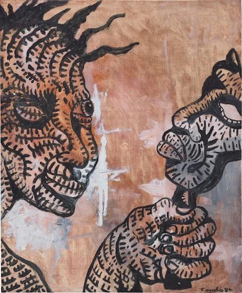 Untitled (Portrait) by George Condo
