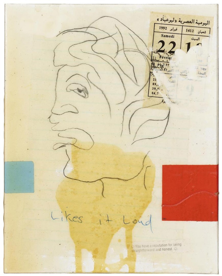 Likes it Loud by Donald Baechler