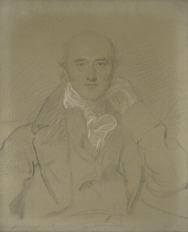 Portrait of George Canning, M.P. (1770-1827), half-length, seated by Sir Thomas Lawrence