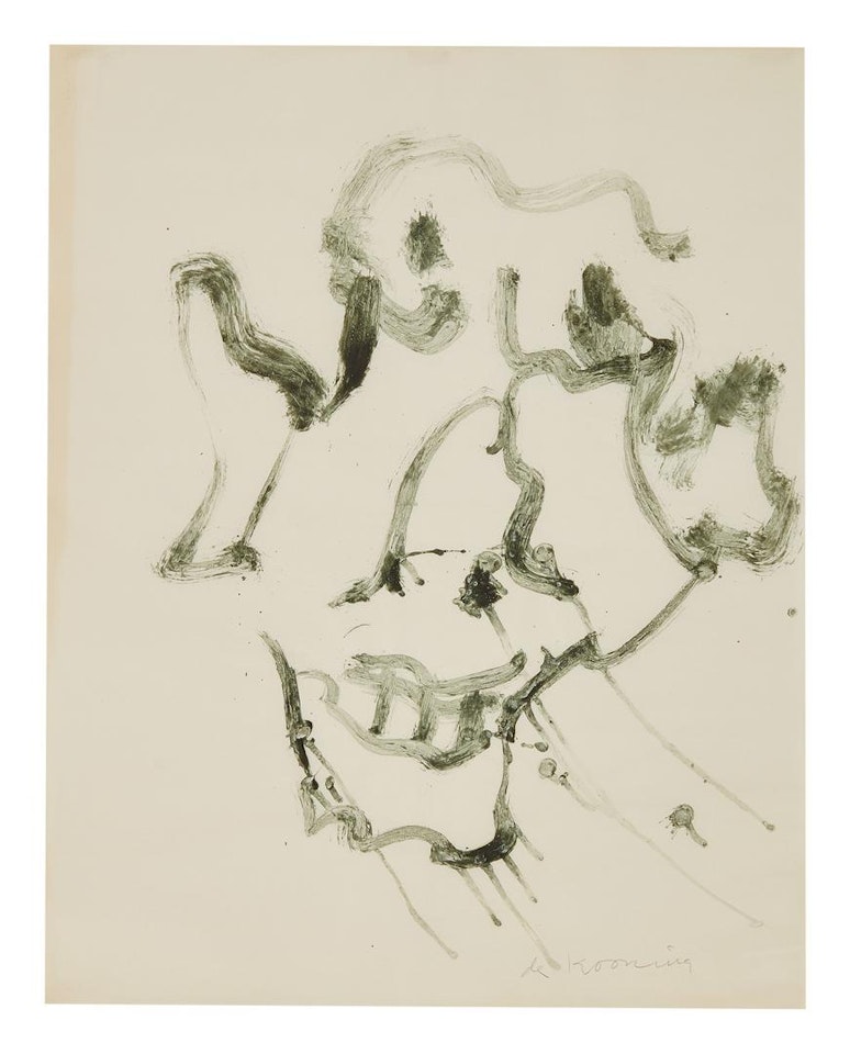 UNTITLED (HEAD) by Willem de Kooning