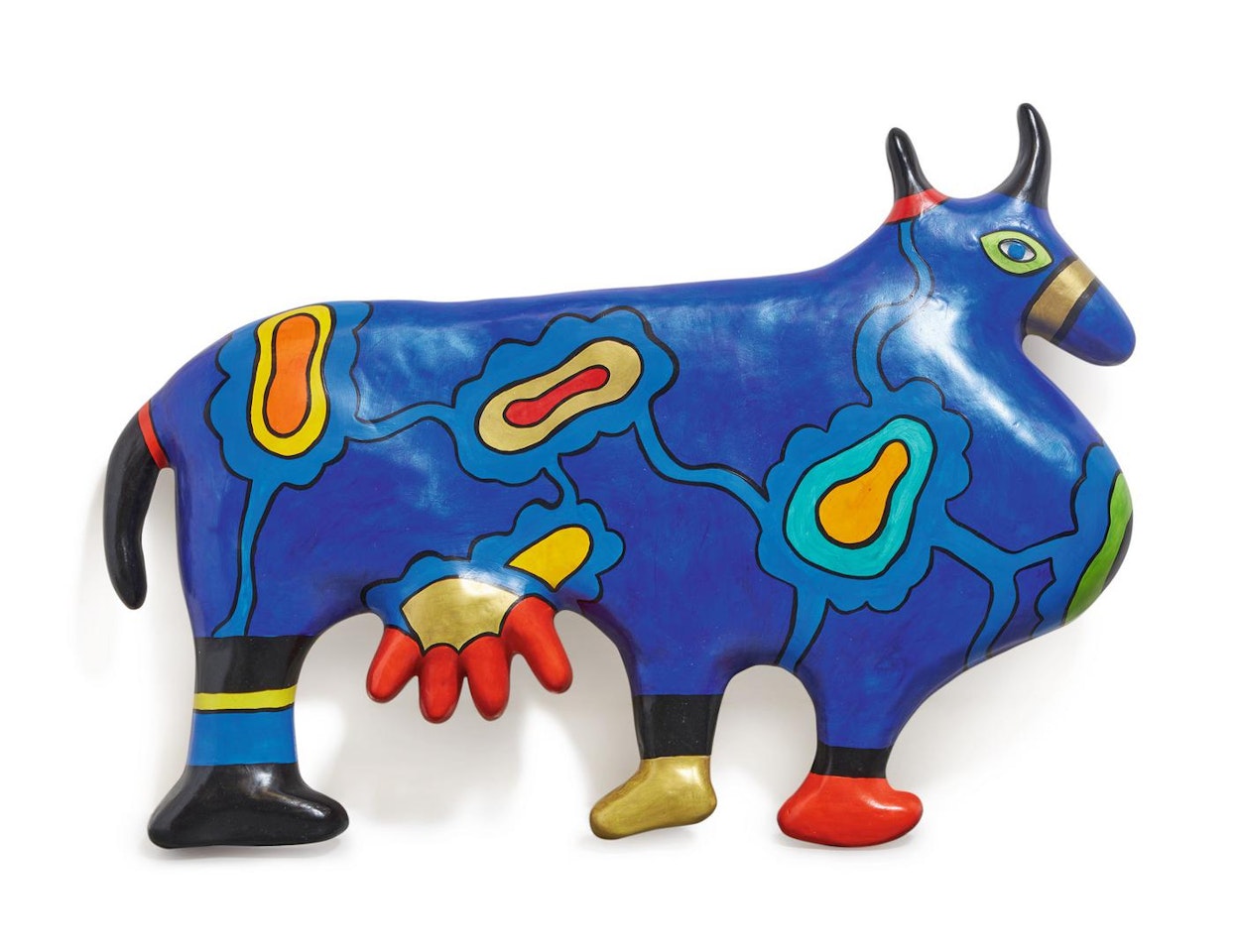 SWISS COW, BLUE (REMEMBERING) by Niki de Saint Phalle