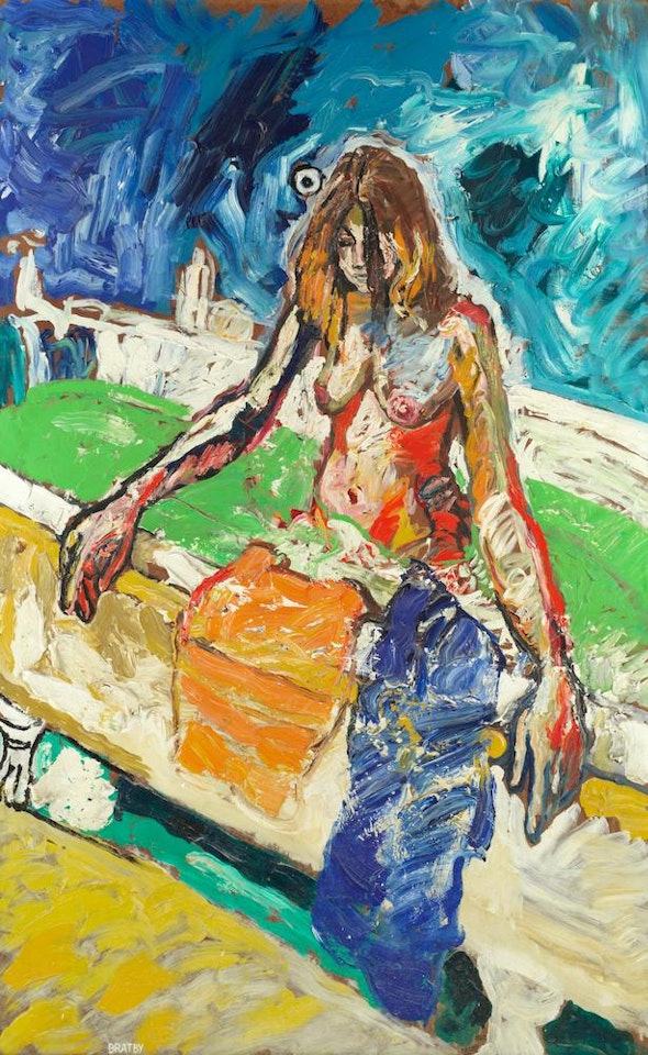 Patti in the Bath by John Bratby