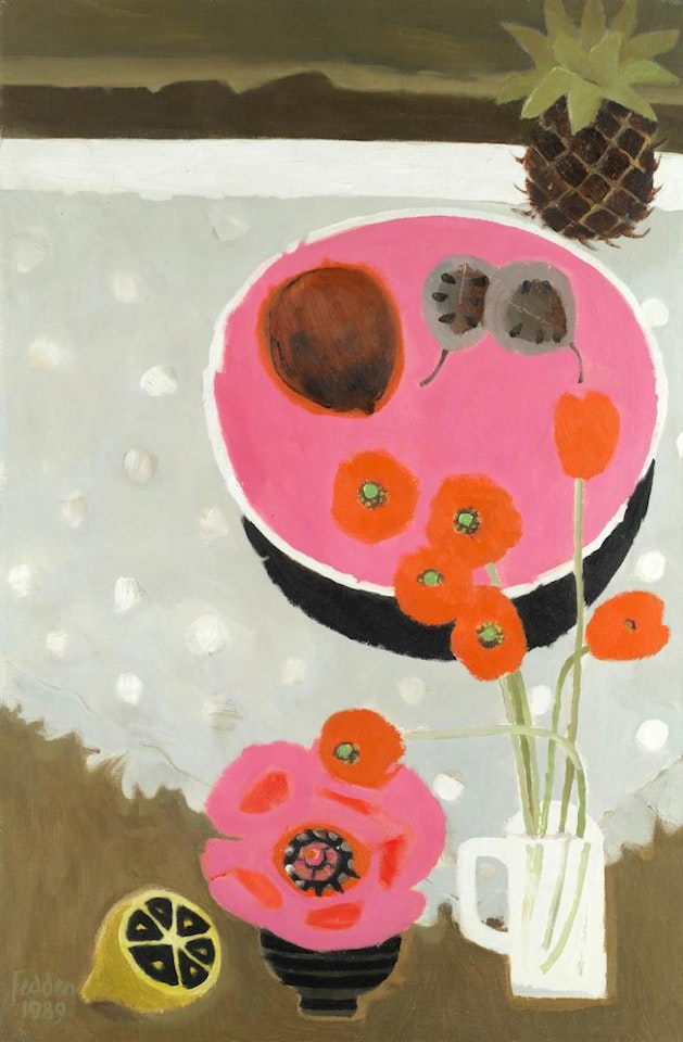 Orange Poppies by Mary Fedden
