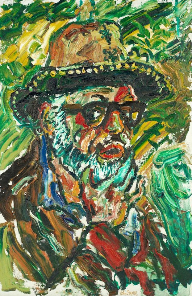 Self-portrait by John Bratby