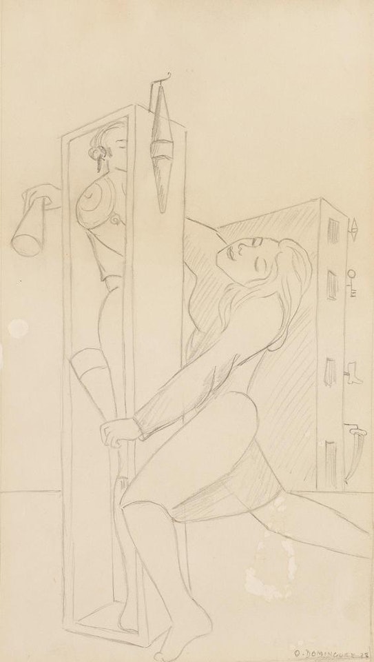 La Fumeuse by Oscar Dominguez