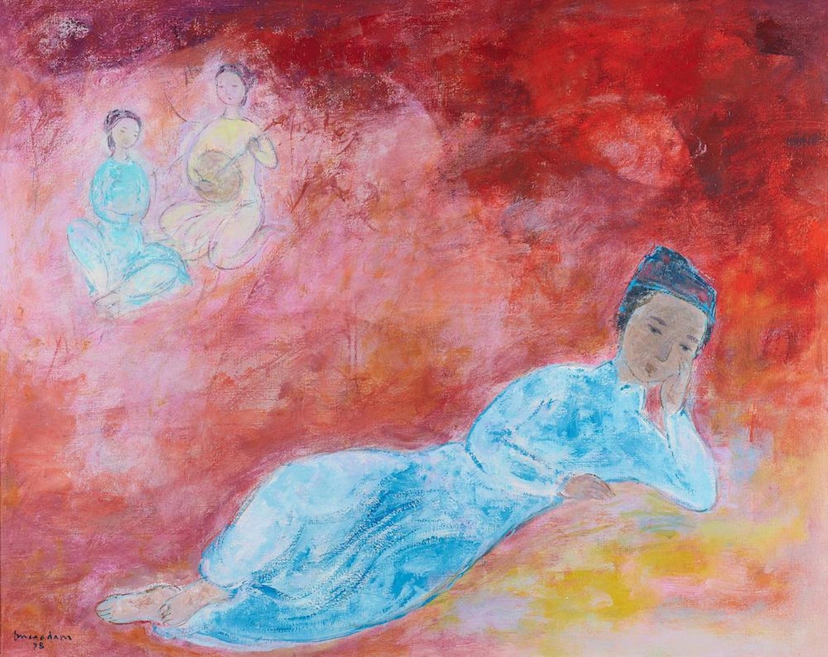 The Poet (Le Poète) by Vu Cao Dam