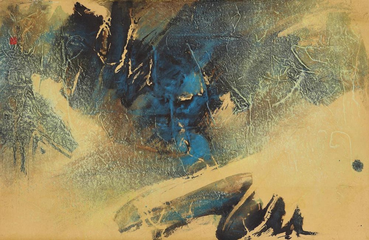 In Yellow Light by Liu Kuo-Sung (Liu Guosong)