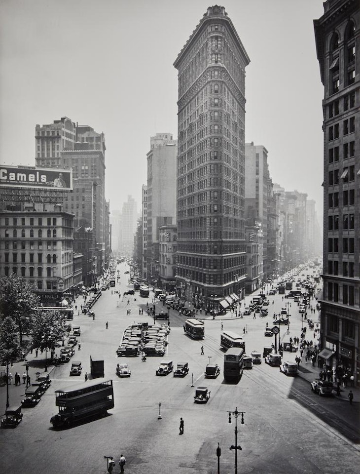 Flatiron Building, New York City by Berenice Abbott