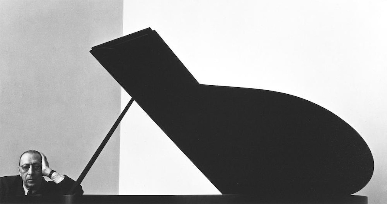 Igor Stravinsky, New York City by Arnold Newman