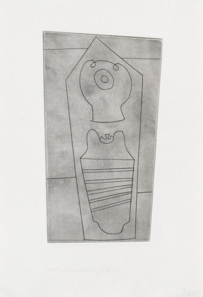 Turkish Forms (La Franca 67) by Ben Nicholson, O.M.