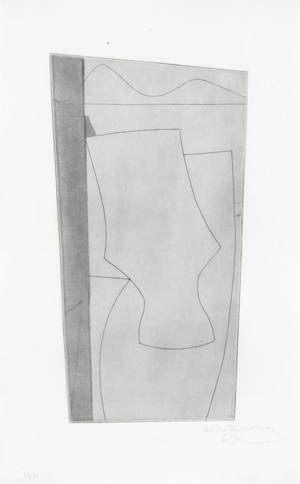 Goblet Forms (La Franca 91) by Ben Nicholson, O.M.