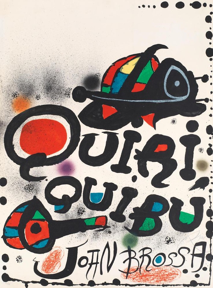 Quiriquibú (Mourlot 1100) by Joan Miró