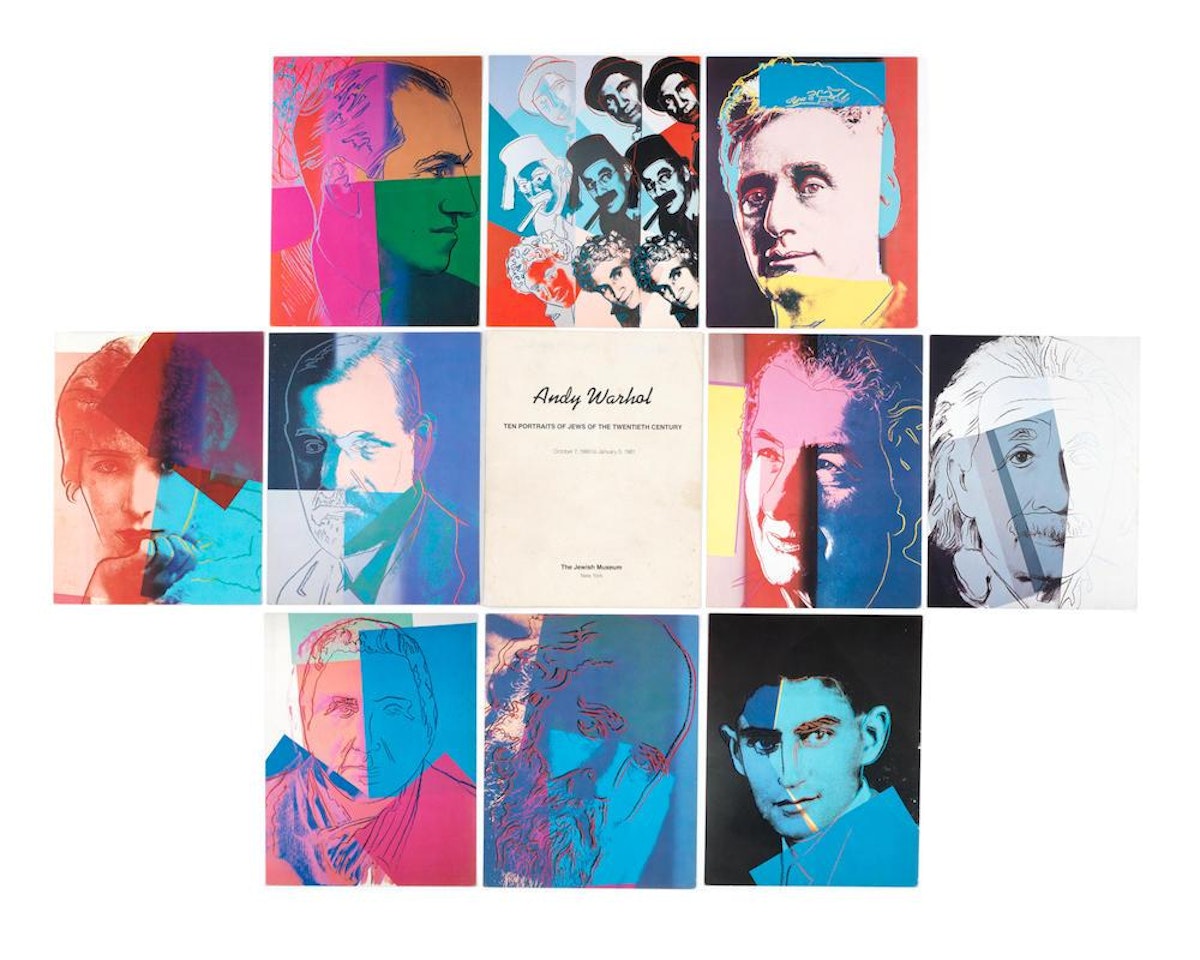 Ten Portraits of Jews of the Twentieth Century (Exhibition Catalogue) by Andy Warhol