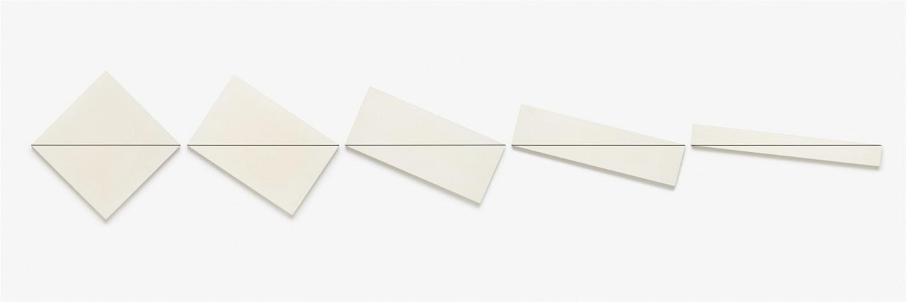Diagonale-Horizontale by Francois Morellet