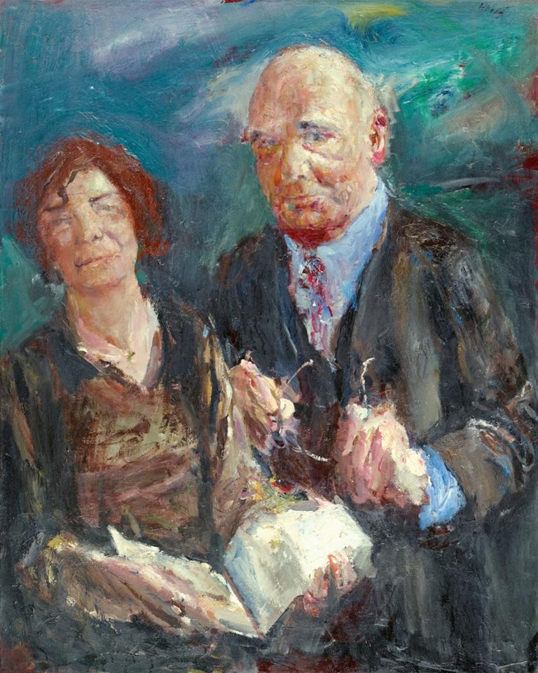 Sammlerehepaar by Bernhard Heisig